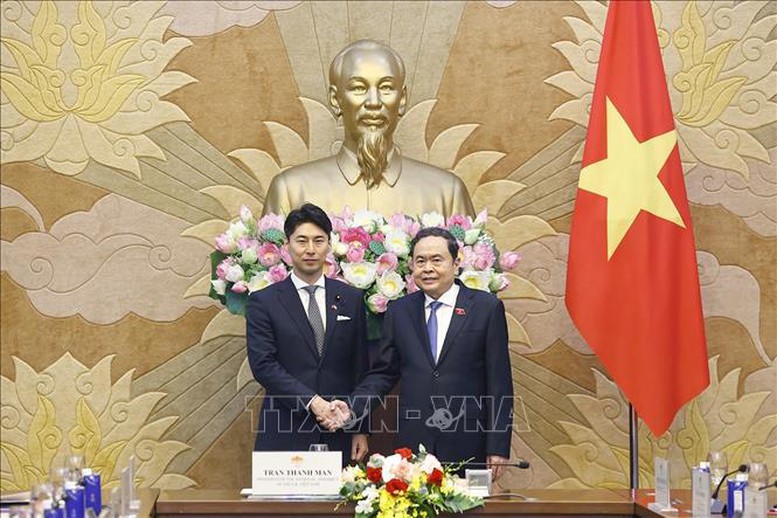 Chủ tịch Quốc hội Trần Thanh Mẫn tiếp Đoàn Ban Thanh niên Đảng Dân chủ Tự do Nhật Bản- Ảnh 2.