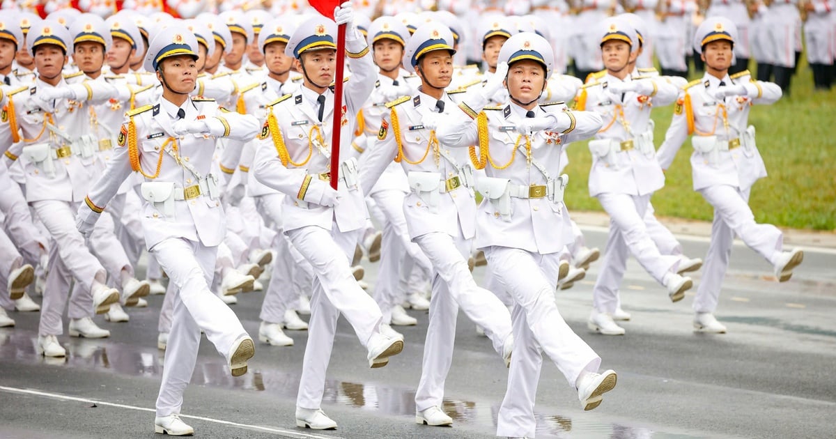 Hợp luyện diễu binh ở Quảng trường Ba Đình vào tối nay 21.8