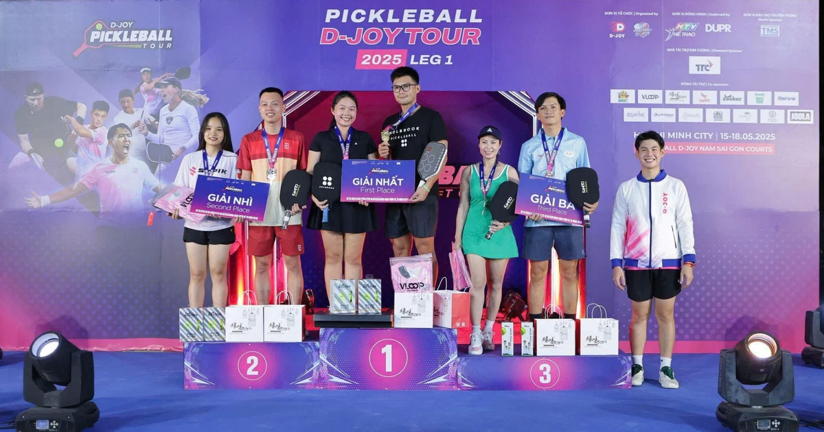 Võ Trà Giang-đằng sau một tiktoker mê pickleball