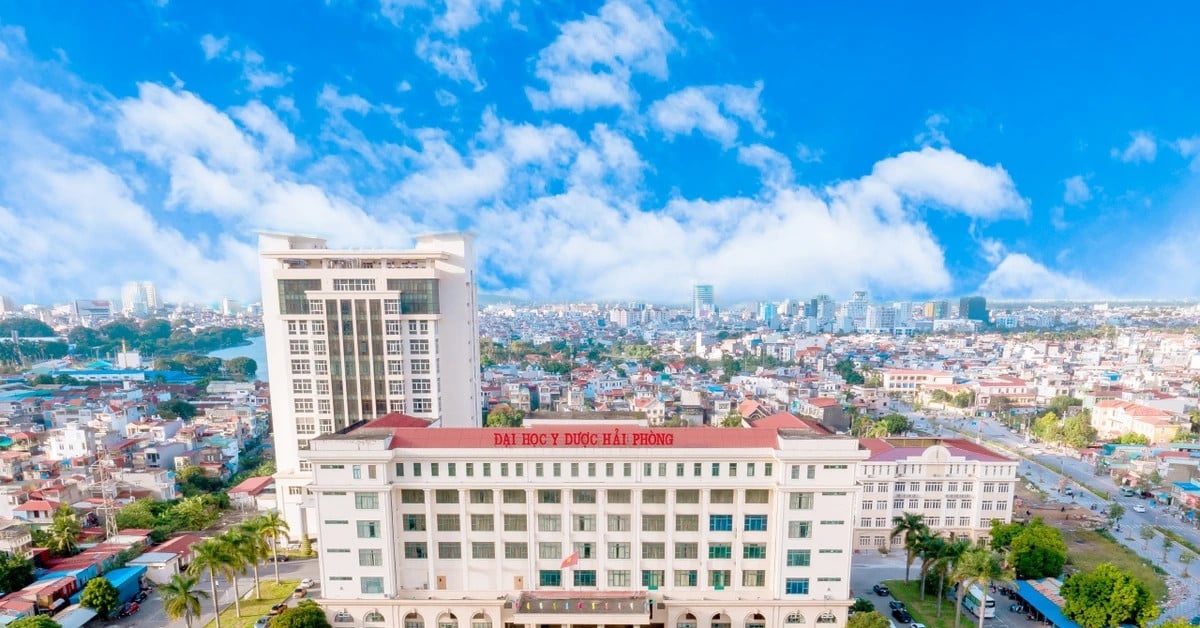 La puntuación de admisión más alta a la Universidad de Medicina y Farmacia de Hai Phong es 25,33.