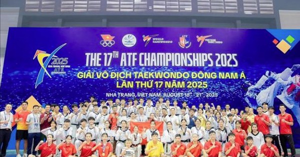 Việt Nam giành vị trí Nhất toàn đoàn tại Giải vô địch Taekwondo Đông Nam Á 2025