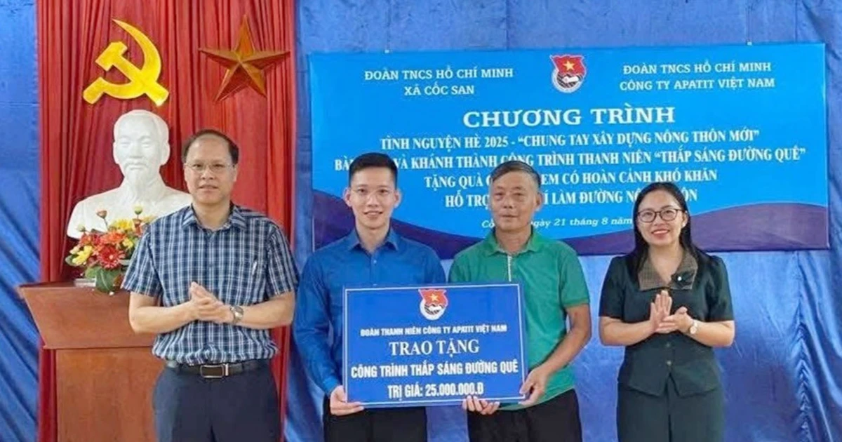 Nhiều hoạt động trong Chương trình tình nguyện hè năm 2025