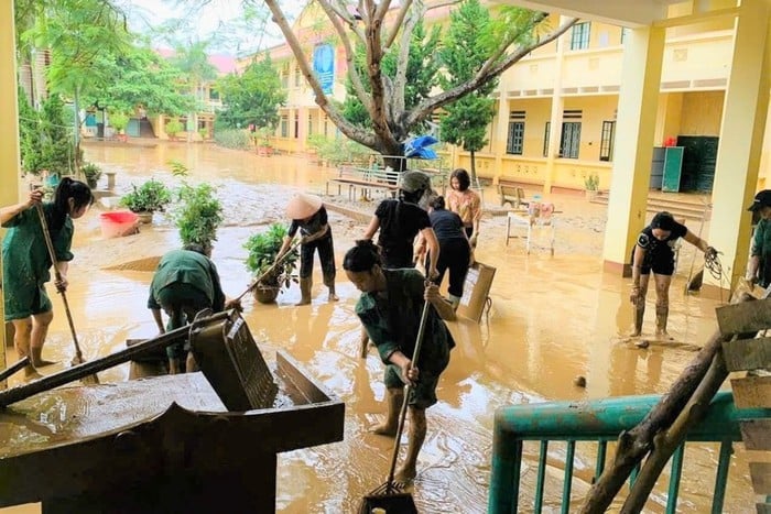 Xây dựng trường học an toàn cho học sinh vùng cao sau biến cố thiên tai- Ảnh 1.