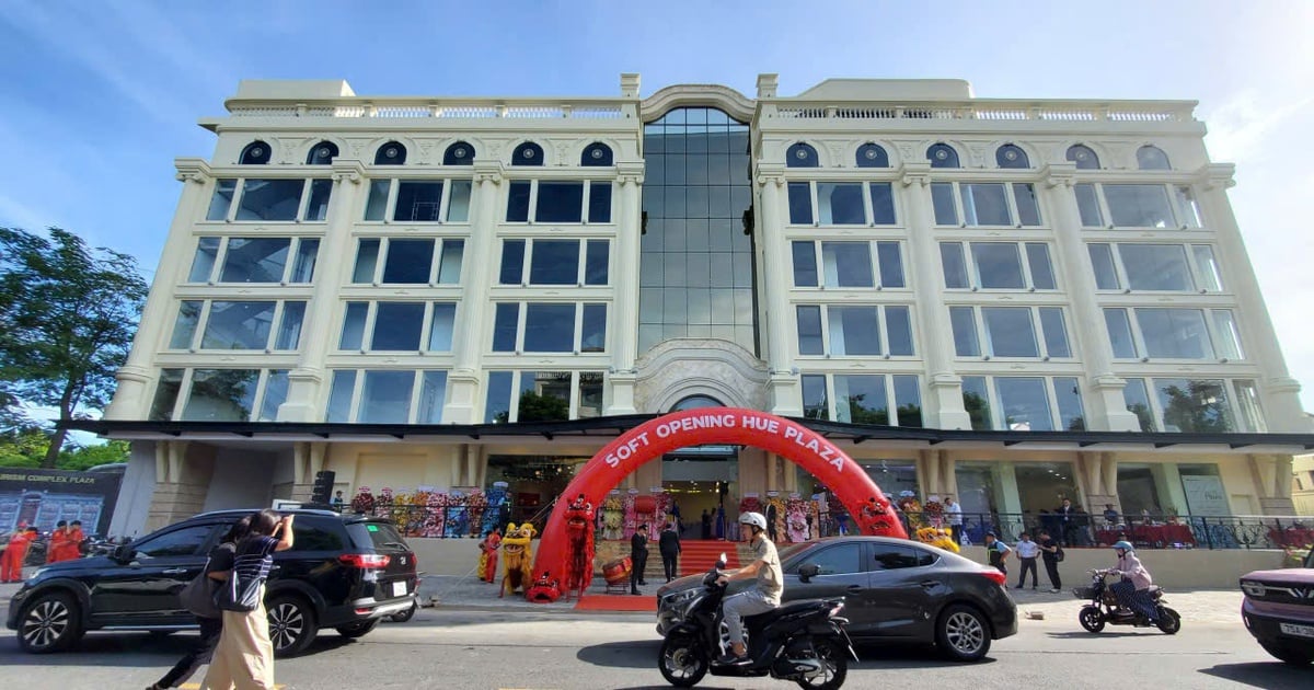 Đưa vào vận hành kỹ thuật Hue Plaza - điểm đến mới tại Huế