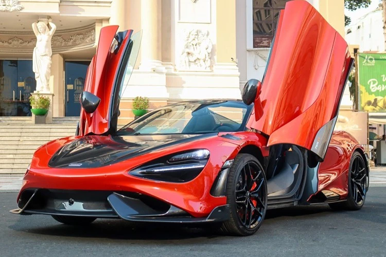 McLaren 765LT Spider hơn 30 tỷ của đại gia Việt "tái xuất"