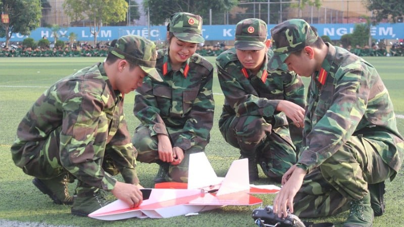 군사기술학원 학생들 (사진: MTA)