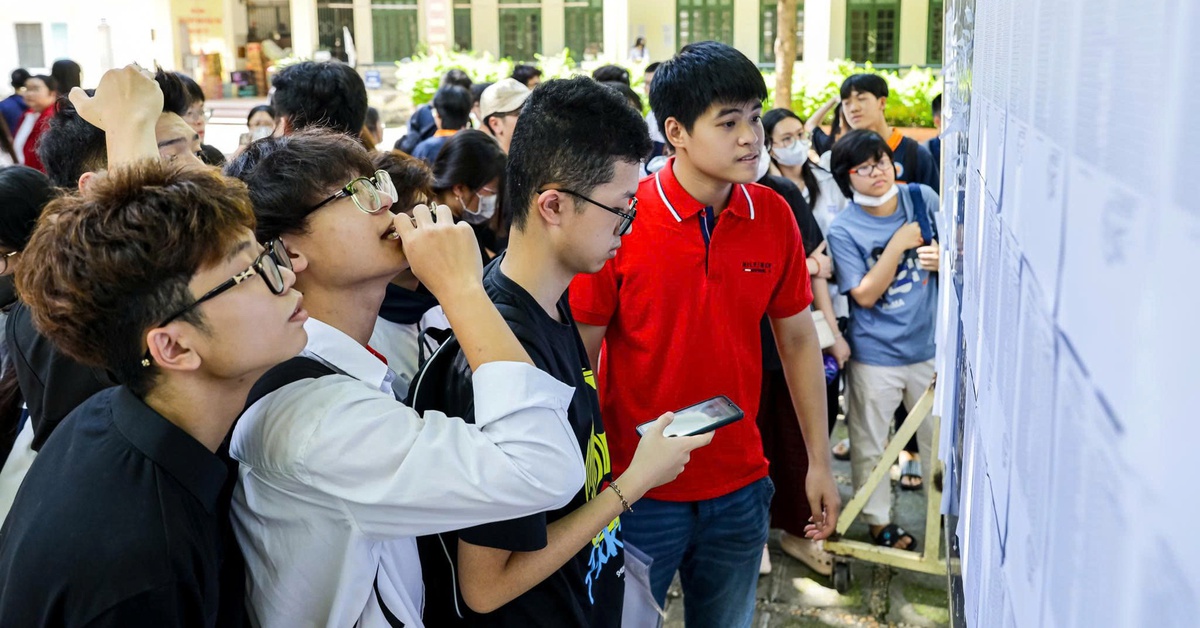 Những trường đầu tiên công bố điểm chuẩn đại học 2025 theo hướng dẫn mới của Bộ