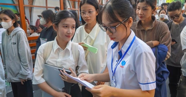 Time to announce admission scores of universities in Ho Chi Minh City in 2025