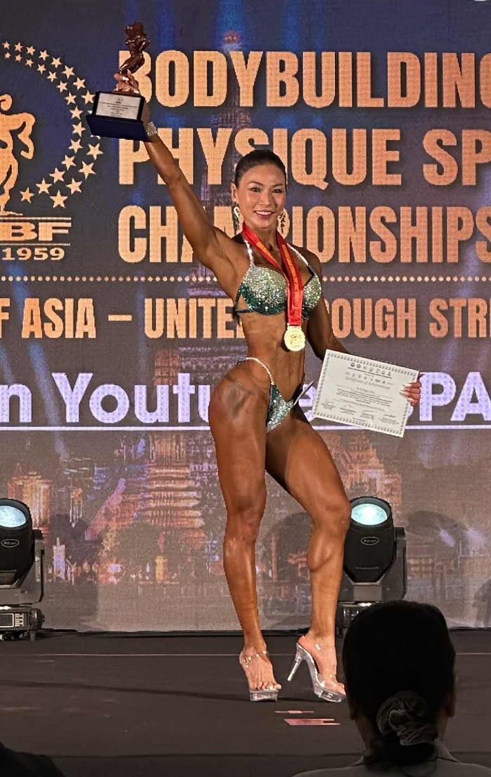 Thể hình Việt Nam giành 5 ngôi vô địch châu Á ngày đầu tiên  - Ảnh 5.