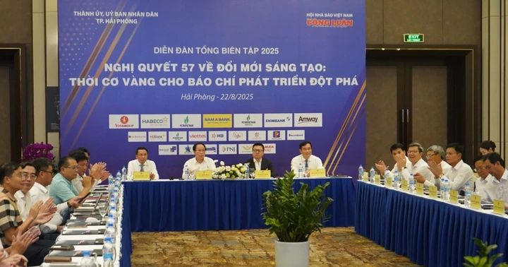 Diễn đàn Tổng Biên tập 2025: Chuyển đổi số báo chí từ tinh thần Nghị quyết 57