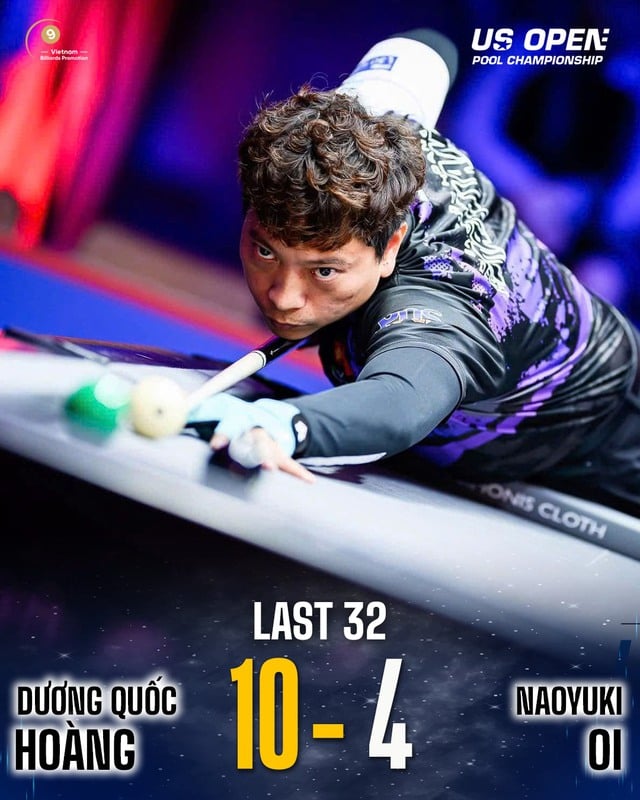 Hoàng Sao 'ngược dòng' ngoạn mục, trở thành niềm hy vọng duy nhất của billiards Việt Nam- Ảnh 1.