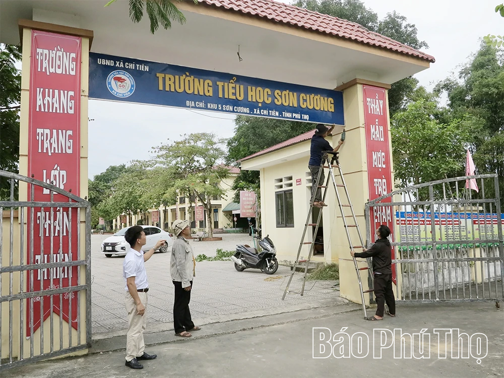 La comuna de Chi Tien está lista para el nuevo año escolar