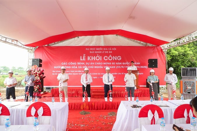 សាកលវិទ្យាល័យជាតិហាណូយចាប់ផ្តើមសាងសង់ផ្ទះពិសោធន៍ពហុគោលបំណង ជំរុញការបង្កើតទីក្រុងសាកលវិទ្យាល័យទំនើប -0