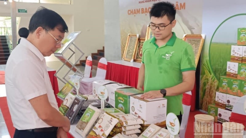 High quality rice products in Hung Yen province are selected to support brand development.
