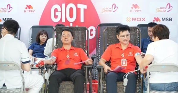 Cán bộ nhân viên ROX Group chung tay hiến máu, lan tỏa giá trị sống đẹp