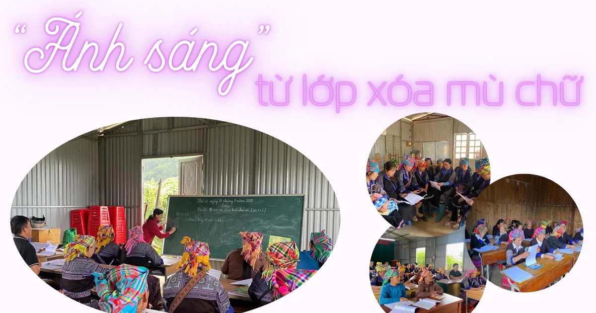 “Ánh sáng” từ lớp xóa mù chữ