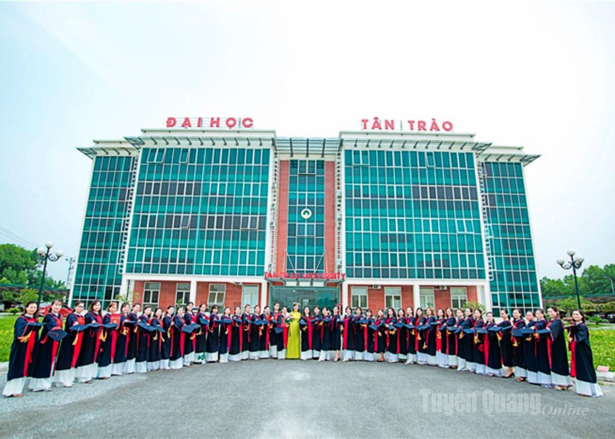 Tan Trao University announced admission scores, highest major is 23.5 points