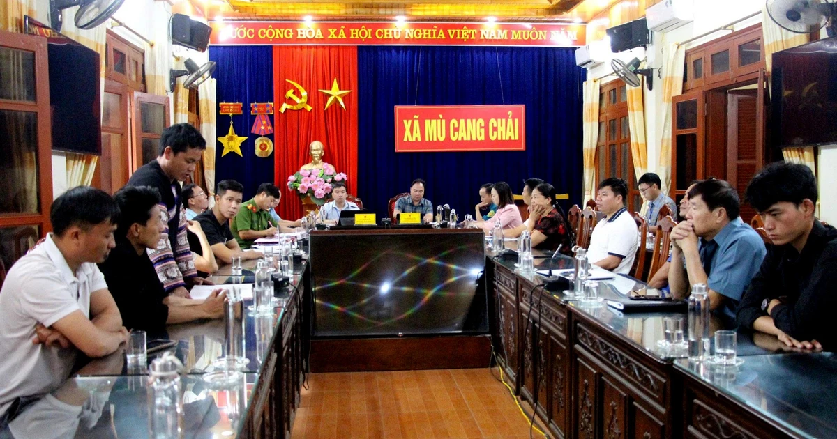 Xã Mù Cang Chải làm việc với các cơ sở kinh doanh dịch vụ, porter trên địa bàn