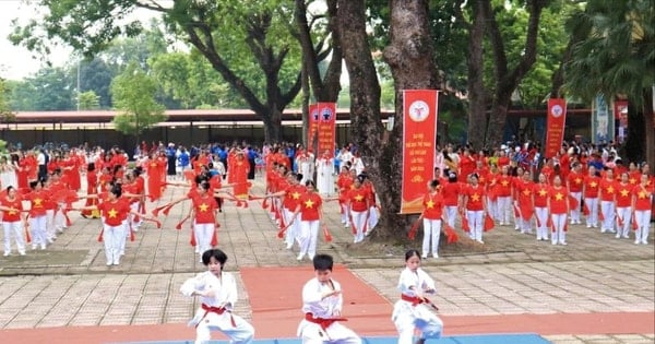 Xã Thư Lâm: 2.000 người tham dự Đại hội thể dục, thể thao lần thứ I