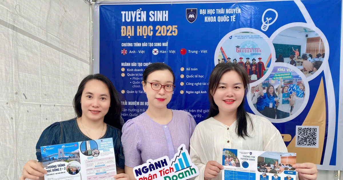 មហាវិទ្យាល័យអន្តរជាតិ (សាកលវិទ្យាល័យ Thai Nguyen) បានប្រកាសពិន្ទុចូលរៀនសម្រាប់មុខជំនាញបណ្តុះបណ្តាលចំនួន 7