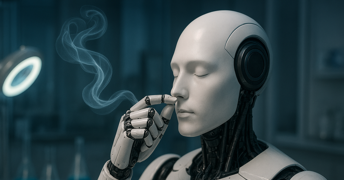 Not only can AI hear - see - speak, it can now also smell.