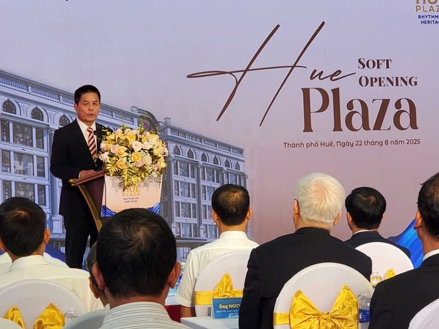 Đưa vào vận hành kỹ thuật Hue Plaza - điểm đến mới tại Huế- Ảnh 2.