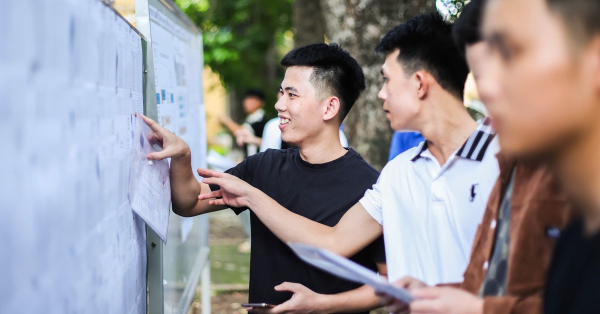 La puntuación de referencia de la Universidad de Derecho de la ciudad de Ho Chi Minh va de 18,12 a más de 25.
