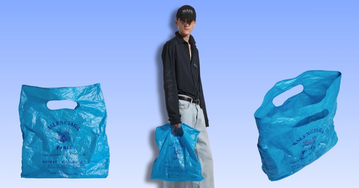 Túi hàng hiệu giá 27 triệu đồng, trông nhăn nhúm như túi nylon đi siêu thị