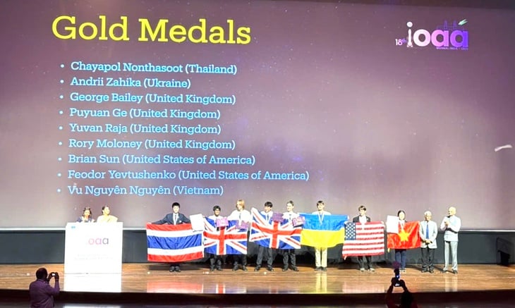 Học sinh Hà Nội giành huy chương vàng Olympic thiên văn và vật lý thiên văn quốc tế - Ảnh 1.