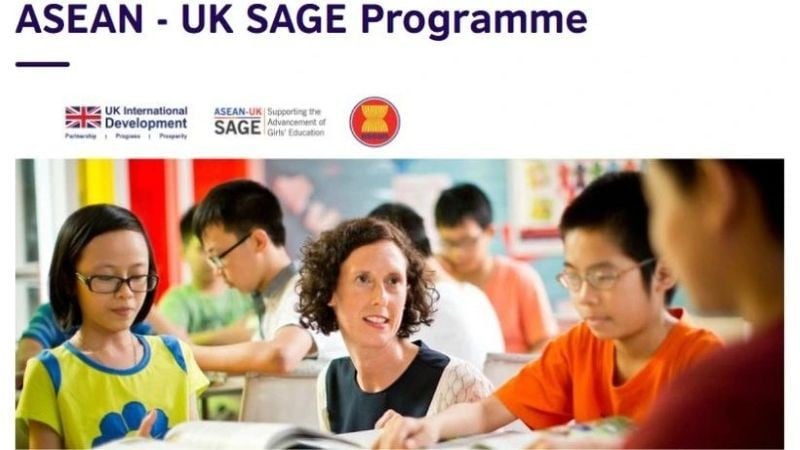 កម្មវិធីអាហារូបករណ៍ ASEAN-UK SAGE (ASEAN-UK SAGE) នឹងចាប់ផ្តើមពីឆ្នាំ 2024។ (រូបថត៖ BRITISH COUNCIL IN VIETNAM)