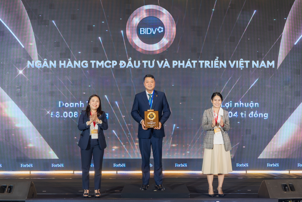 BIDV được vinh danh “Top 50 công ty niêm yết tốt nhất Việt Nam” của Forbes - 1