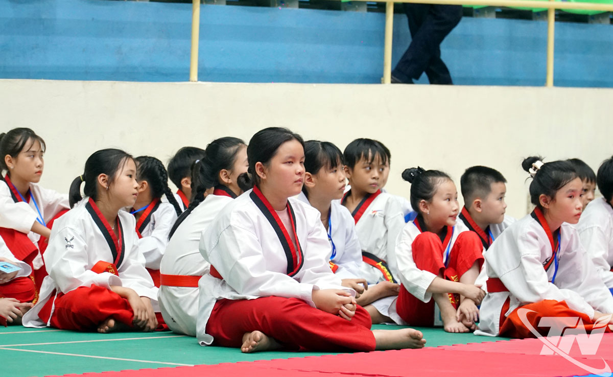 តេក្វាន់ដូ​បាន​កត់​ត្រា​ការ​ចូល​រួម​របស់​កីឡាករ​កុមារ​ជា​ច្រើន​រូប។