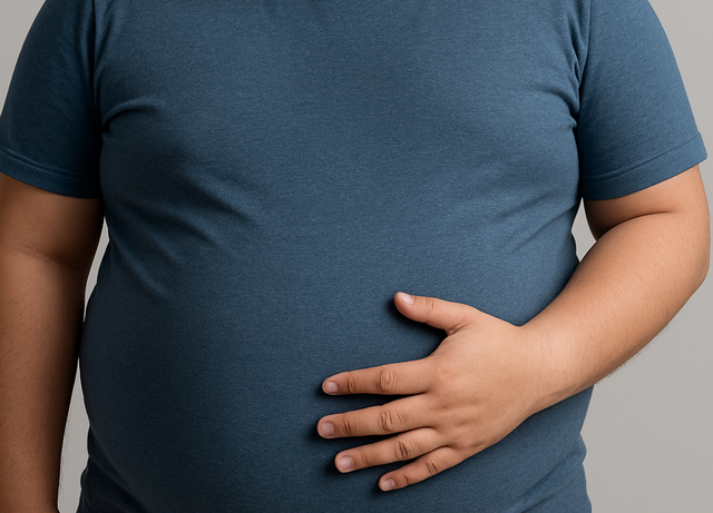 Vì sao đàn ông trung niên dễ béo bụng dù không uống bia? - Ảnh 1.