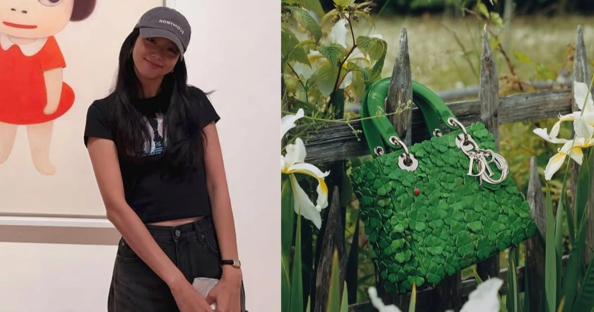 Jisoo sorgte für Aufsehen, als sie eine „Glückstasche“ von Dior trug, die nächstes Jahr in den Verkauf gehen wird.