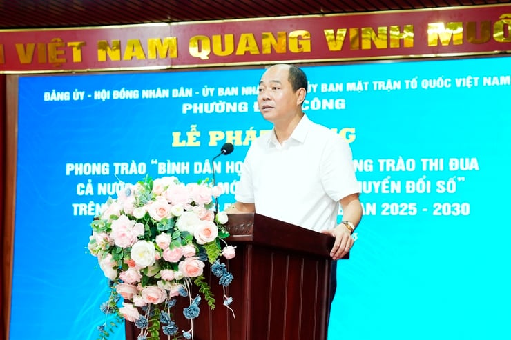 Phường Định Công với mục tiêu mỗi công dân thực sự là công dân số- Ảnh 1.