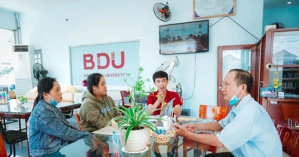 Le score de référence de l'Université Binh Duong varie de 15 à 19 points.