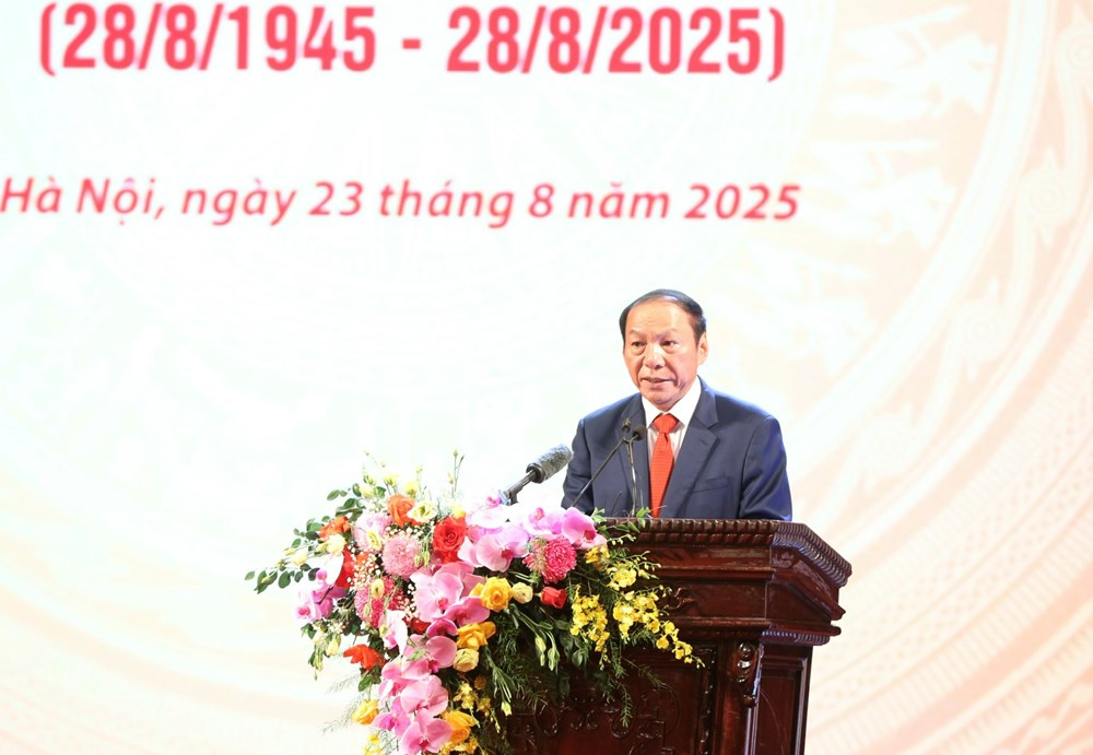 ข้อความเต็มของคำปราศรัยของรัฐมนตรีเหงียน วัน หุ่ง ในงานครบรอบ 80 ปี วันประเพณีแห่งภาคส่วนวัฒนธรรม