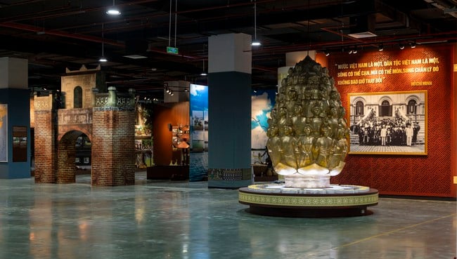Khám phá Triển lãm thành tựu Đất nước nhân dịp kỷ niệm 80 năm Ngày Quốc khánh trước ngày khai mạc - Ảnh 4.