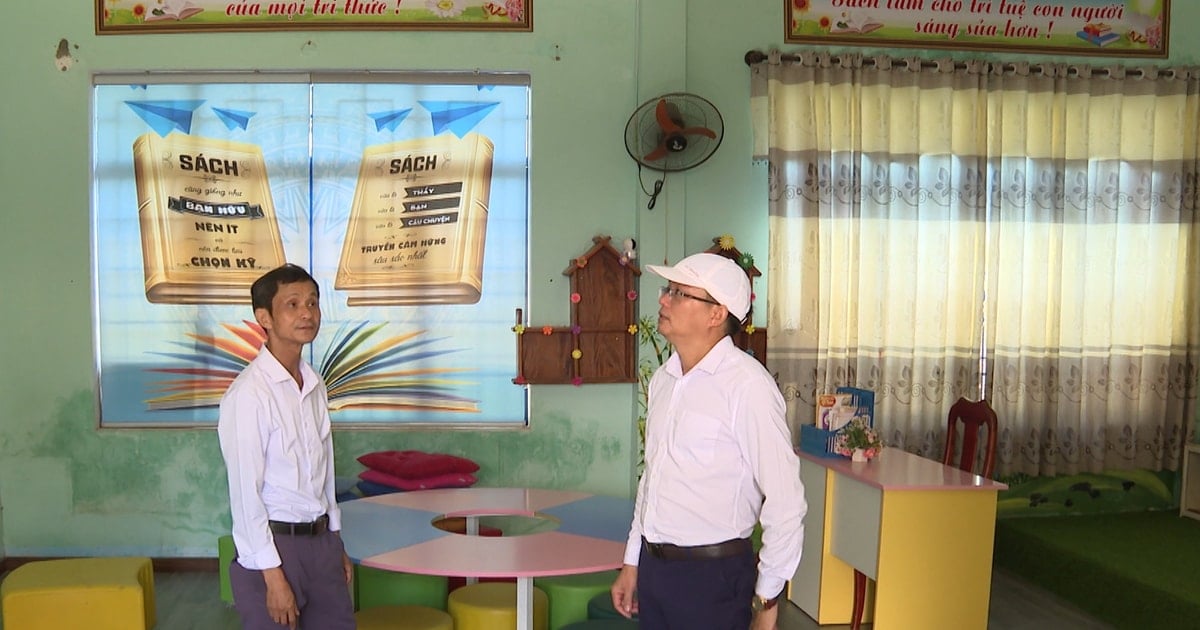 ឃុំ Phu Ninh ធានាលក្ខខណ្ឌចូលឆ្នាំសិក្សាថ្មី។
