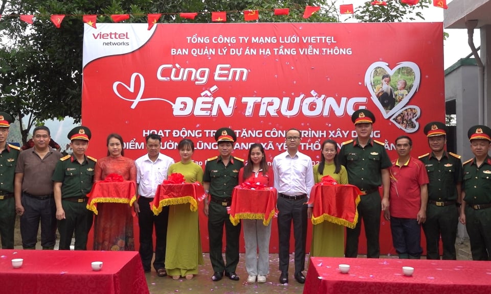 Khánh thành Điểm trường Lũng Chang, xã Yên Thổ - Báo Cao Bằng điện tử