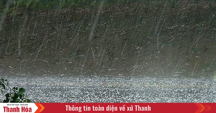 Avertissement de fortes pluies, d'éclairs et de vents violents dans les provinces de Thanh Hoa à Quang Tri