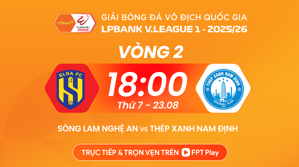 Обзор матча SLNA против Nam Dinh, 18:00, 23 августа: Сила чемпиона