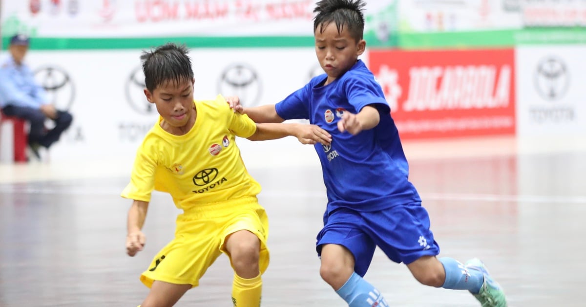 Revealing the 2 players competing for the U.9 National Championship: Equally talented