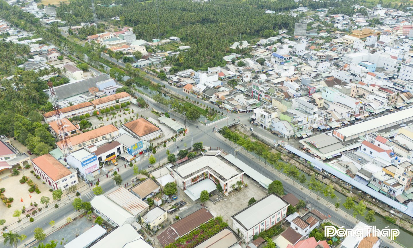 ឃុំ Vinh Binh យកពីខាងលើ។