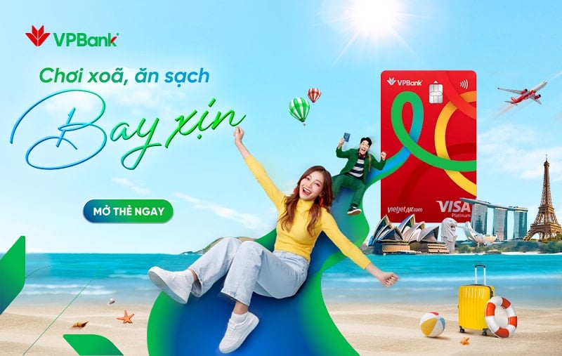 VPBank បើកដំណើរការប័ណ្ណឥណទាន 'ប្លែក' សម្រាប់យុវវ័យ៖ ហោះហើរដោយសេរី រស់នៅខ្ពស់។