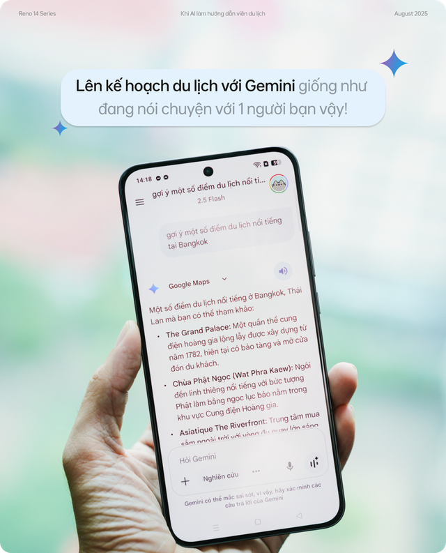 Khi AI làm hướng dẫn viên du lịch: 'Chạm' một lần là phải hiểu mười phần- Ảnh 1.