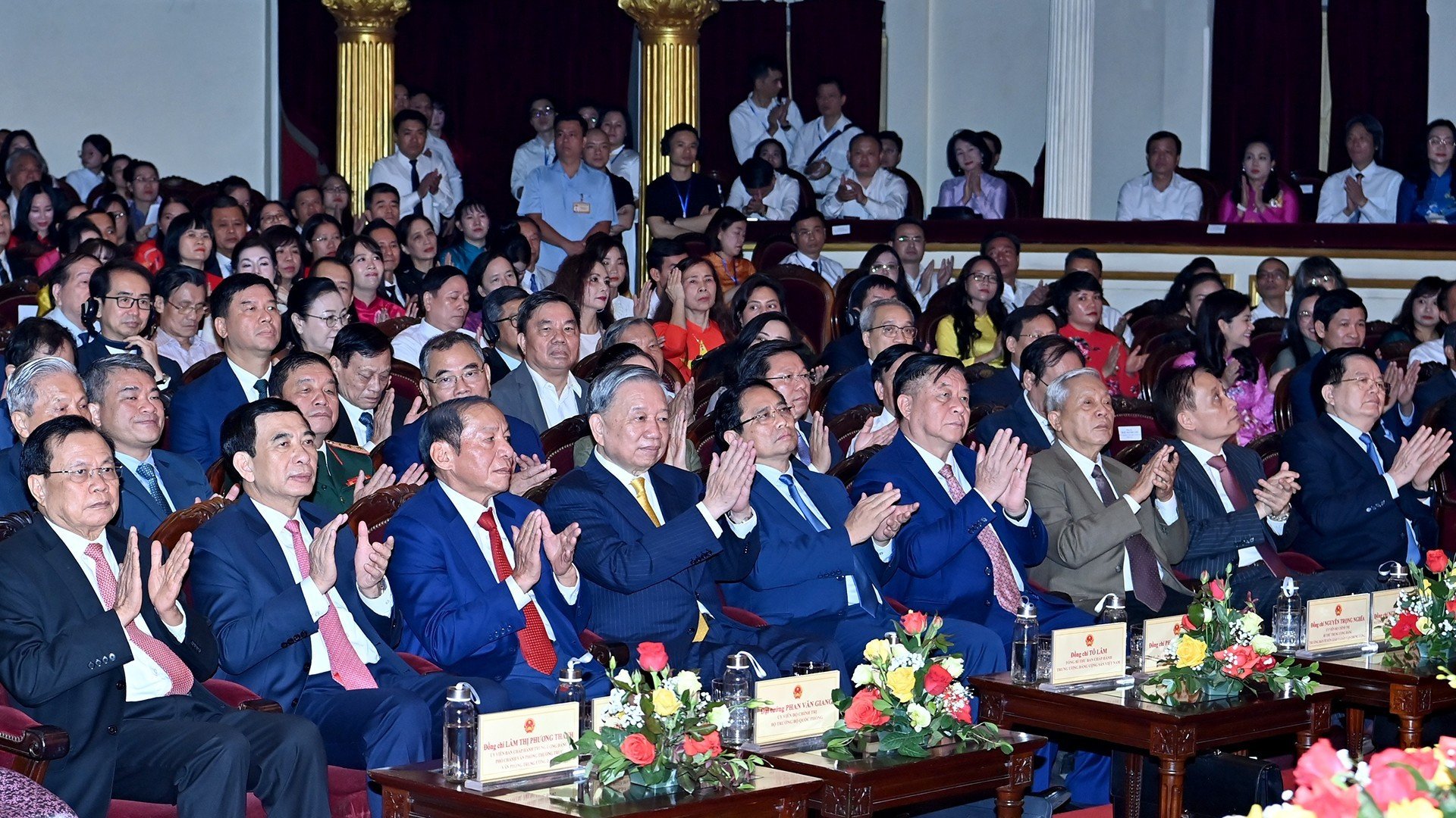 [Photo] General Secretary To Lam attends the 80th Anniversary of the Cultural Sector's Traditional Day