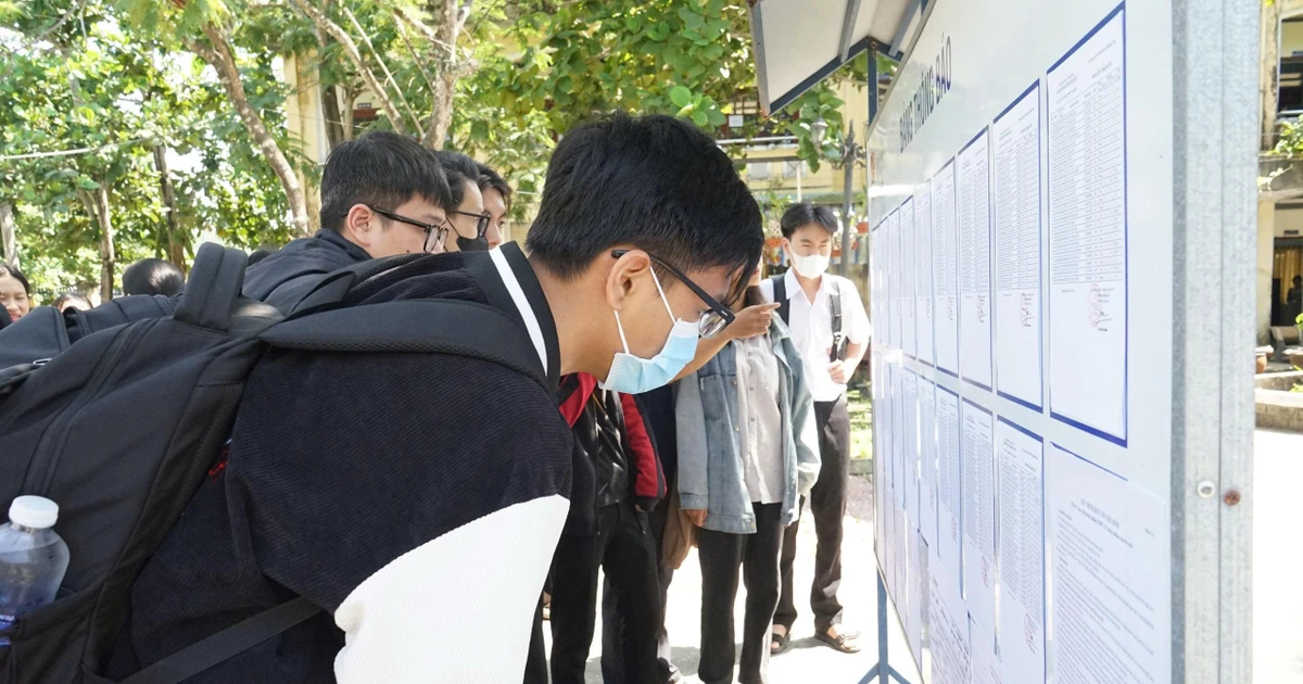Tổ chức xét tuyển cùng một lần cho các phương thức sẽ lọc ảo tốt hơn