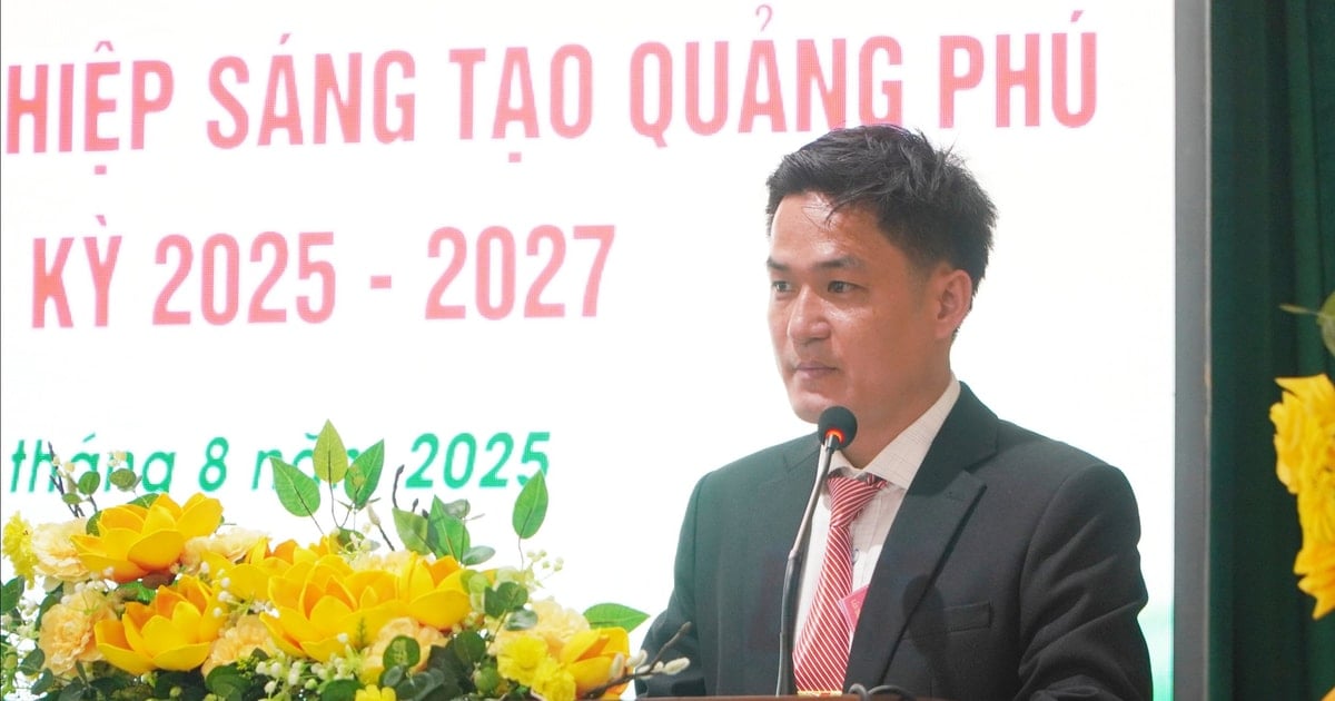 นายเหงียน ถวง ติน ดำรงตำแหน่งประธานสมาคมวิสาหกิจ - สตาร์ทอัพสร้างสรรค์ของแขวงกวางฟู