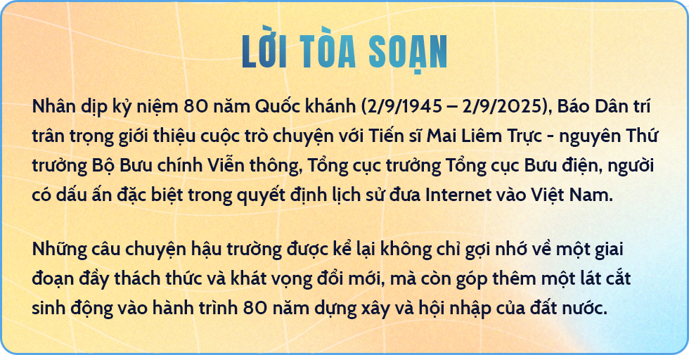 Cái vỗ vai và quyết định lịch sử đưa Internet vào Việt Nam - 1